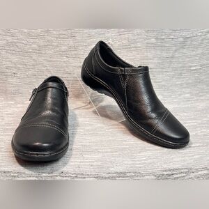 Clark’s Cora Giny Black Women’s Narrow Loafers